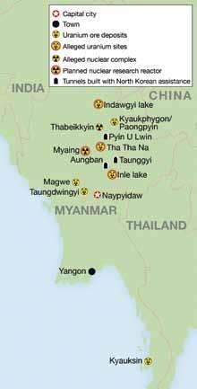 Bertil Lintner/350650 The capital, Naypyidaw, includes a tunnel network for security, which North Korea appears to have aided. Nuclear Myanmar?