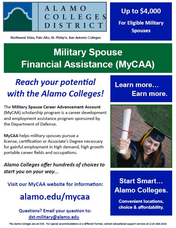 Military Support Services (Off-Campus Military Sites) (Continued) NEW for FALL 2017! JBSA Lackland and Randolph are offering 5-week term classes!