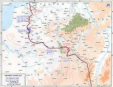 With facing trench systems running for some 760 kilometres from the border of Switzerland to the