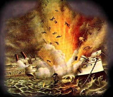Controversy over Cuba: o When the American Battleship Maine blew up in Havana harbor with a loss of more than 260 people.