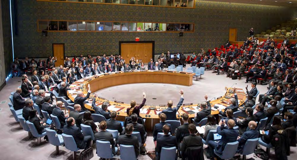 Rick Bajornas/UN On March 2, 2016, the UN Security Council unanimously adopted resolution 2270, imposing additional sanctions on the Democratic People s Republic of Korea (DPRK) in response to that