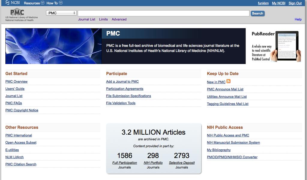 What is PubMed Central?
