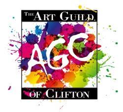 Application may be submitted using email [or] regular mail. 1. Email Art Guild of Clifton at: artguildofclifton@gmail.com 2. Regular mail to: Art Guild of Clifton P.O.
