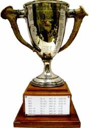 13 cm) 2 Silver plated trophy mounted on a black finished wooden base; 2 handles Inter-Company Track Trophy 1 N/A 33290001485802 Height: 10.