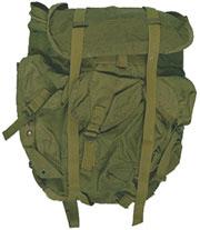 Military-Style Backpack, similar to one carrying the 1996 Centennial Olympic Park Bomb, could