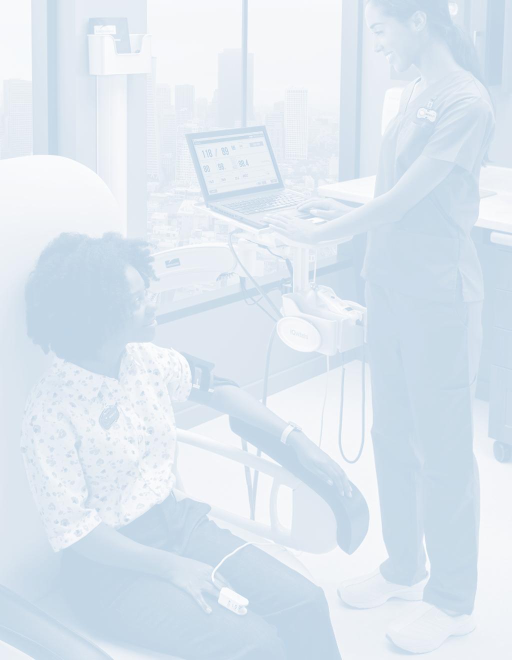 Introduction This white paper examines how new technologies are creating a fully connected point of care ecosystem in outpatient facilities to enhance the interaction between patients and caregivers.