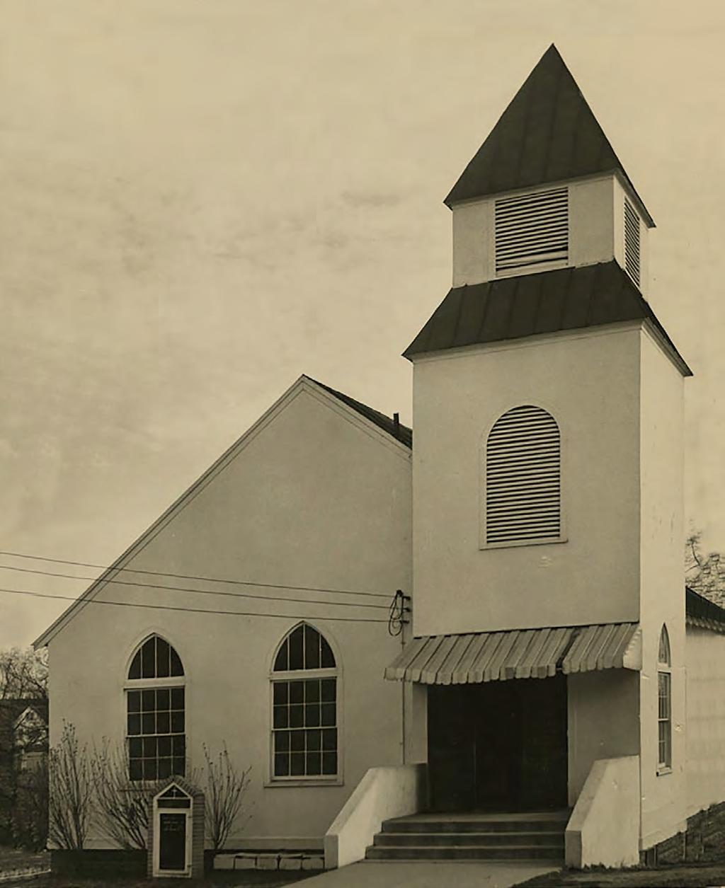 Through a history of multiple structures and locations, the church persevered building on its current site in Nauck in 1945.
