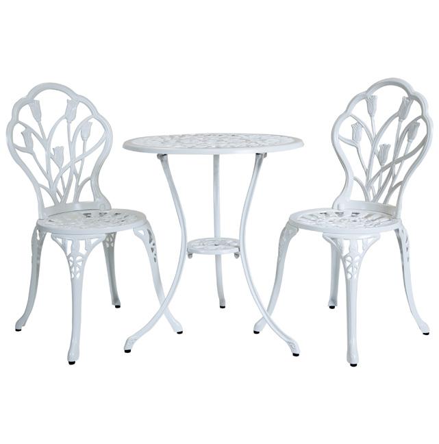 Polyester Table - H60 x Dia.22 (cm) Chair - H89 x L51.