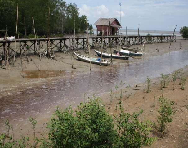 bulan Julai 2012 mendapati kuala sungai telah menjadi cetek semula. Temu bual Audit dengan pegawai JPS mendapati lumpur dan pasir sungai yang digali diletakkan di tebing sungai berhampiran.