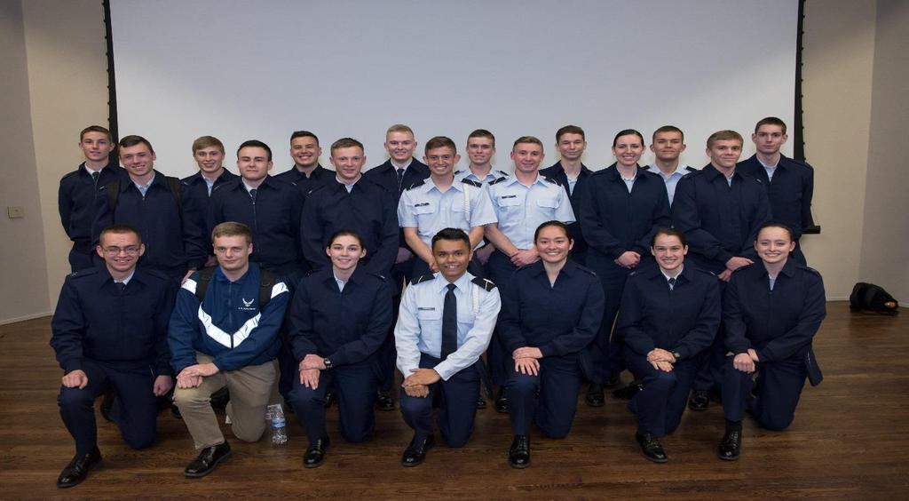 DETACHMENT HIGHLIGHTS 6th Largest of 145 AFROTC Dets 250+ cadets; national Det average size: 83 cadets 1 in 9 (11%)