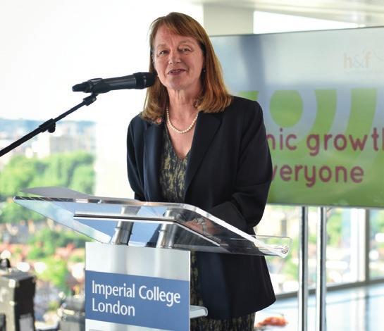 Professor Alice Gast, President of Imperial College Launched in July 2017, the partnership aims to create a vibrant network of start-ups, scale-ups and corporate businesses who are proud to call