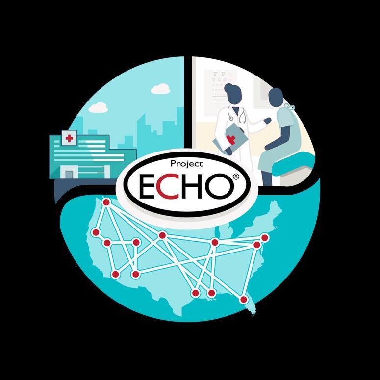 HOW IT WORKS ECHO connects providers with specialists through ongoing, interactive, telementoring sessions.