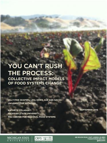 NEW RESOURCE Common themes across food system initiatives Investing time Building trust Being strategic about communication Using stories as strategy and