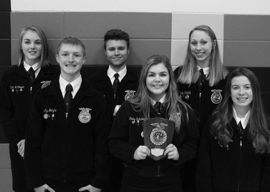 6 February 2018 FFA Newsletter FFA State Champions Crowned in Career Development Events On December 3-4 2017, nearly 600 FFA members from across South Dakota met in Pierre for the State FFA