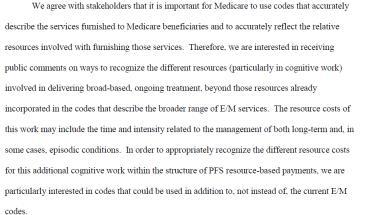 Co-Management/Assistance Community Based Consult Services applied to PCMH embedded MH clinicians Unusual Complexity E/M