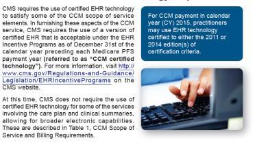 CCM- EMR Requirements CCM- EMR