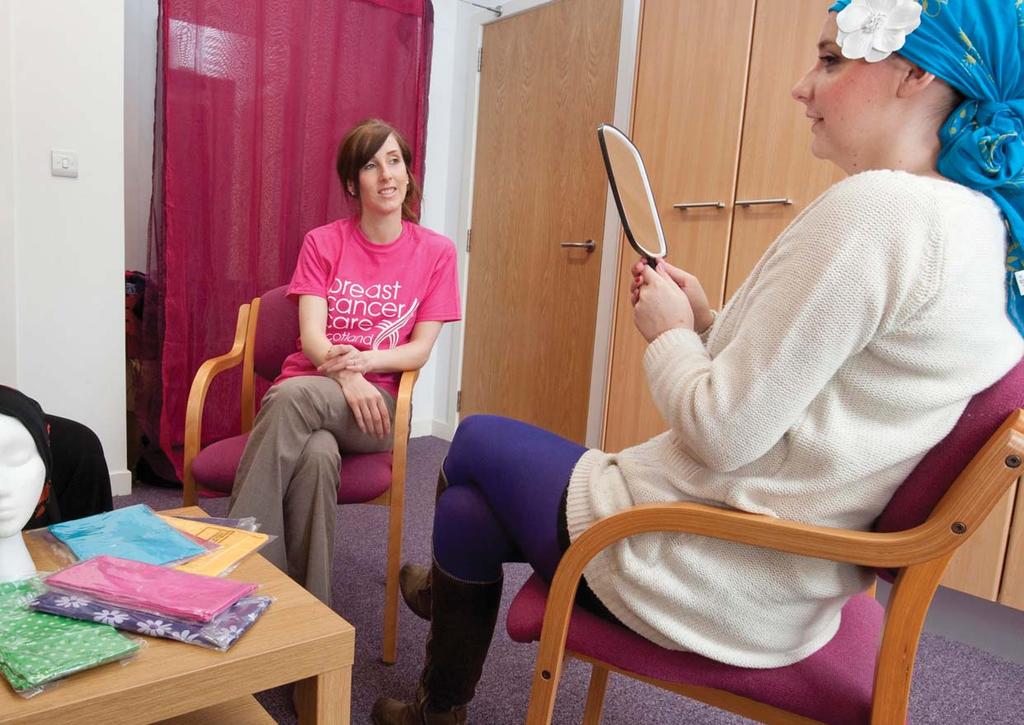 CASE STUDY Breast Cancer Care Scotland A diagnosis of cancer can have a devastating impact upon individuals, and hair loss can be one