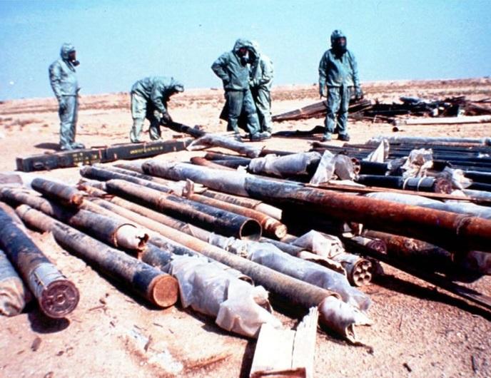 Iraq and WMDs Throughout the 1980s, during the Iran-Iraq War, Iraq had been conducting several WMD production projects.