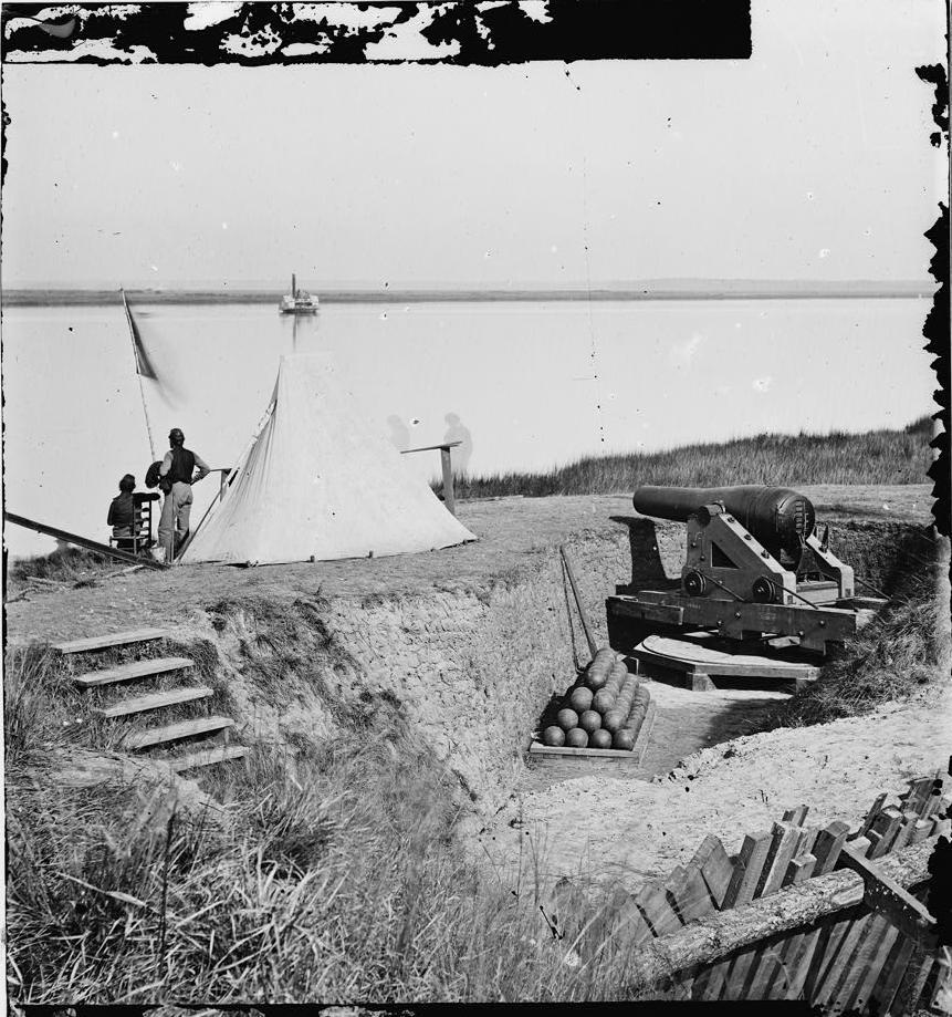[Savannah, Ga., vicinity. Signal station on the Ogeechee River at Fort McAllister].