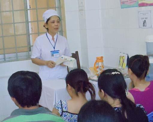 6 NEW DIARRHEA GUIDELINES LOOK TOWARD A HEALTHY FUTURE FOR VIETNAM S FAMILIES Education and encouragement at oral rehydration therapy corners Long a stalwart of diarrheal disease treatment, oral