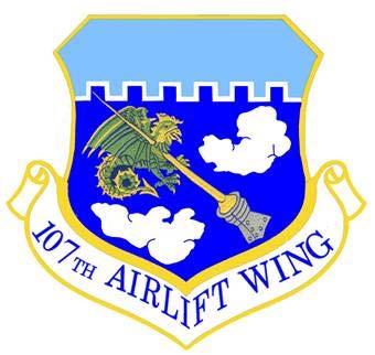 107 th AIRLIFT WING LINEAGE 339 th Bombardment Group (Dive) constituted, 3 Aug 1942 Activated, 10 Aug 1942 Redesignated 339 th Fighter-Bomber Group, Aug 1943 Redesignated 339 th Fighter Group, May
