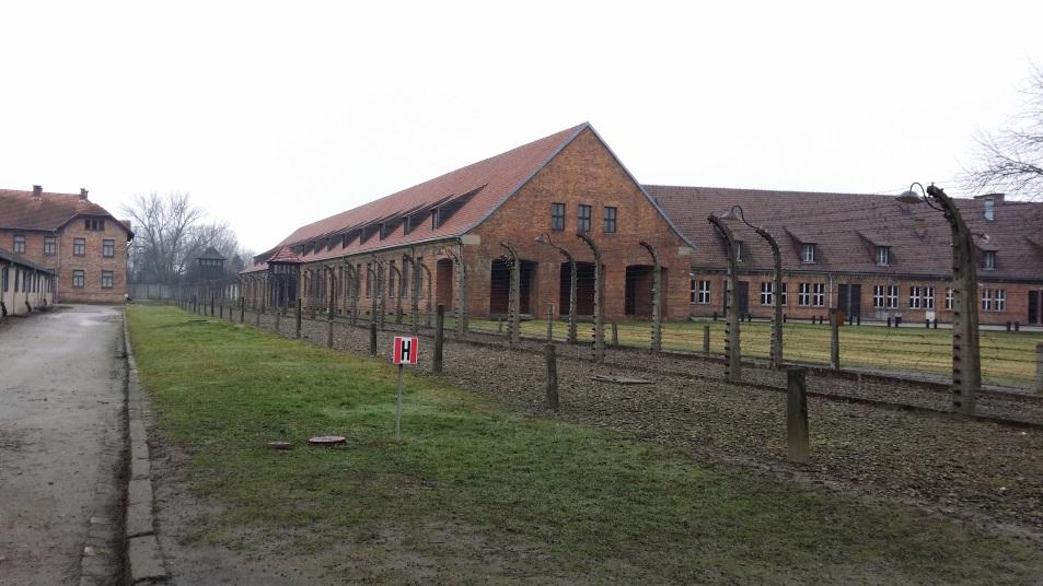 Auschwitz Entrance to