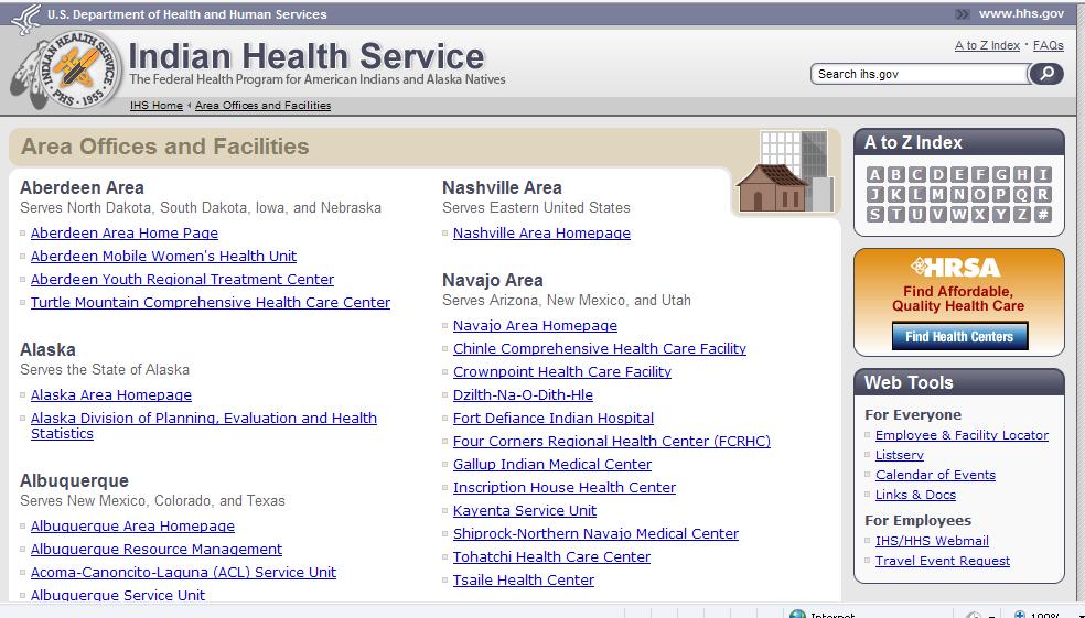 Indian Health Service http://www.
