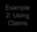 Example 2: Using Claims 6 Quality measures related to chronic pain using claims type measure title definition process cross-cutting high priority Documentation of Current Medications in the Medical