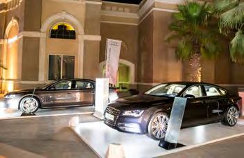150-word company profile) and e-mail campaigns Social media tweets and posts AT THE EVENT BENEFITS Two cars on display at the event entrance Opportunity for VVIP's and/or MC to experience the car by