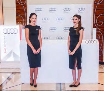 PREVIOUS SPONSORS AND ACTIVATIONS "Audi Middle East were proud to be the official car sponsor for the 2014 Gulf Business Awards.