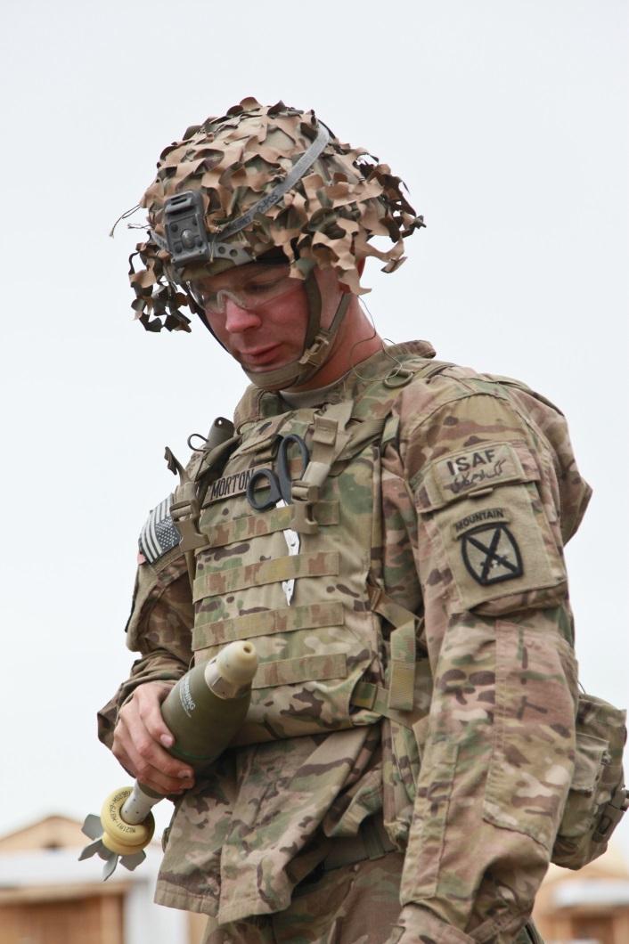 Spartan Soldiers Conduct Forward Observer Certification Training U.