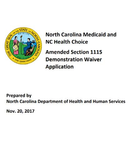 Medicaid Managed Care Proposed Program Design Based on best practices from other states and building on the existing infrastructure in NC Vision: Advance high value care; Improve population health;