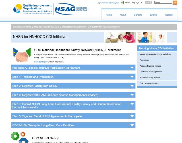 HSAG NHSN Resources www.