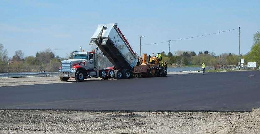 Paving Work Completed at Vet s Park Boat Launch This work, funded in part with a $144,000 grant from the WI DNR, wraps up improvements at this facility over the