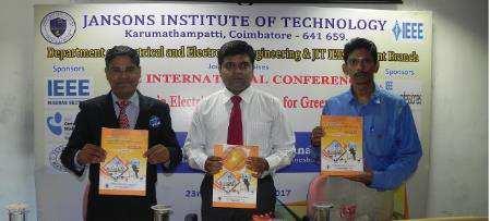 IEEE Madras Section Events Jansons Institute of Technology, Coimbatore: Symposium IEEE SB and EEE Dept. organized a national level technical symposium IGNIZ 2K17 on 26 th Sep 2017.