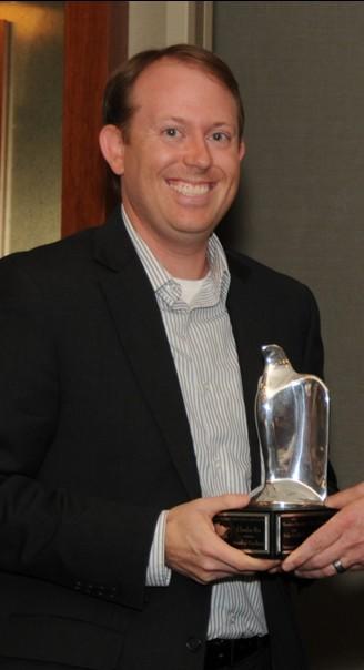 In October 2014 Law Enforcement Analyst Ryan Kapaun received the Charles Rix Award of Excellence from the Minnesota Crime Prevention Association.