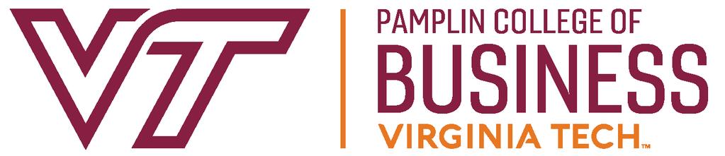 Pamplin College of Business Logos The Pamplin College of Business logo is the