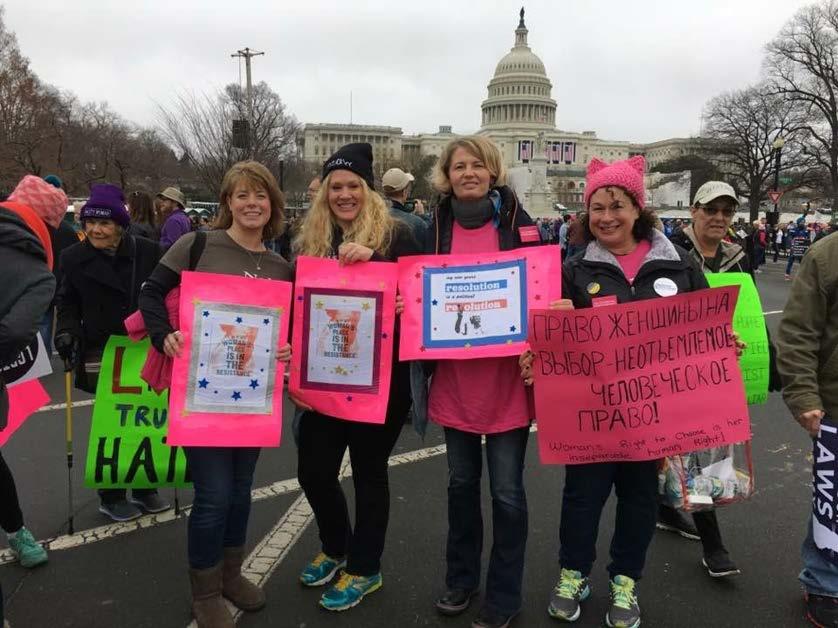 Women s March Washington D.C. January 21, 2017 Drexel University Women s Health Nurse Prac00oner Faculty marched on Washington D.C. to advocate the importance of women and for pa0ent access to full scope health care.
