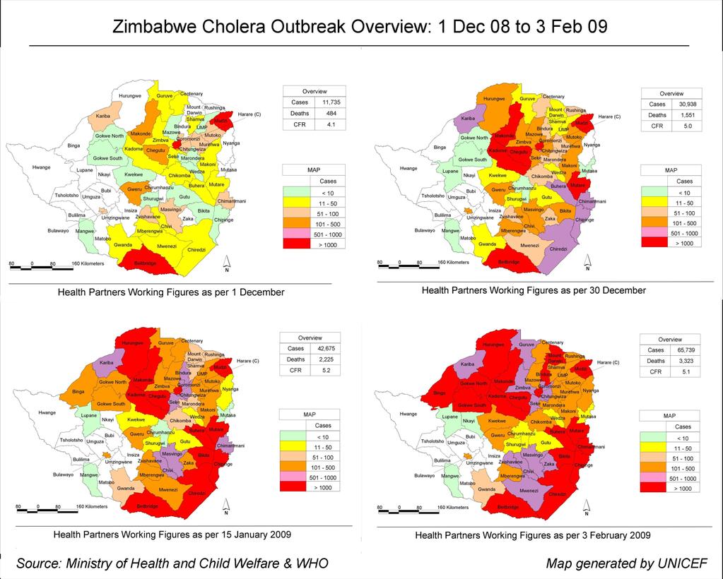 1. ISSUES FOR CHILDREN Zimbabwe is currently grappling with a cholera crisis of unprecedented levels.