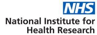 NIHR Academic Career Development: Fellowships Summary NIHR s provision of awards provided through the current NIHR Fellowship Programme, the NIHR Research Methods Programme and Clinician Scientists