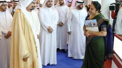 Sheikh Majid bin Saeed Al Nuaimi, Chairman of Ajman ruler and His Excellency Salim Bin Ahmed Al