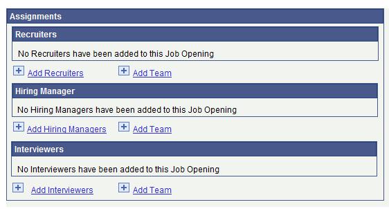 HIRING TEAM Click on the yellow Save & Submit button to save the Job Opening as created and initiate the Approval process.