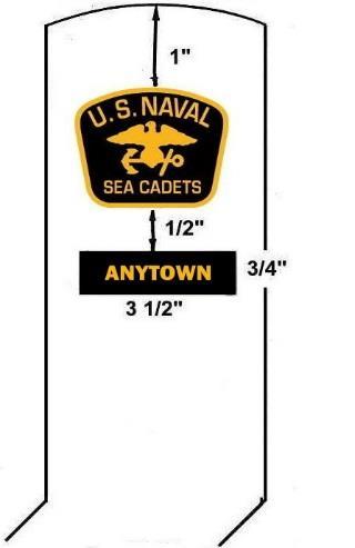CADET RATING BADGE RIGHT SLEEVE