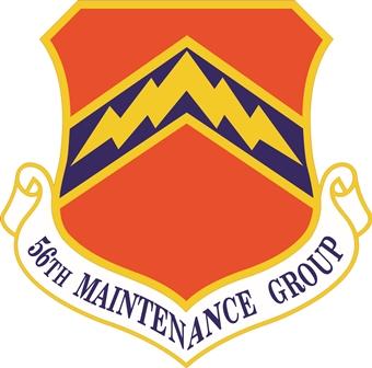 56th Maintenance Group Col Ricky L. Ainsworth Lineage. Established as 56th Maintenance and Supply Group on 28 July1947. Organized on 15 August 1947.