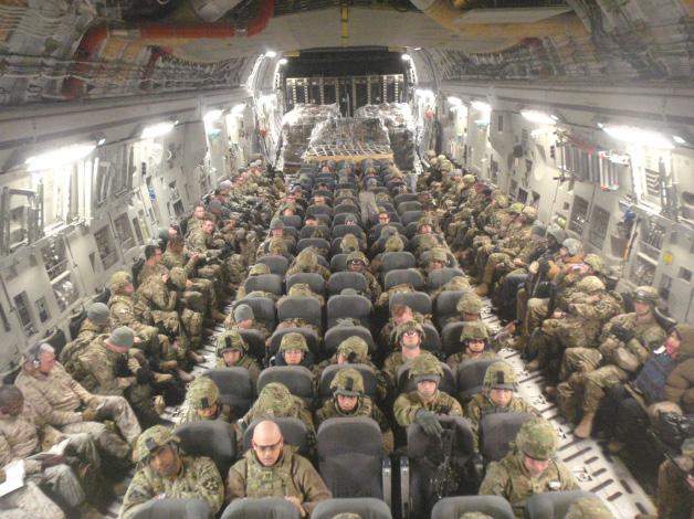 Arrowhead Brigade sets foot in Afghanistan Story by Staff Sgt. Joshua S.