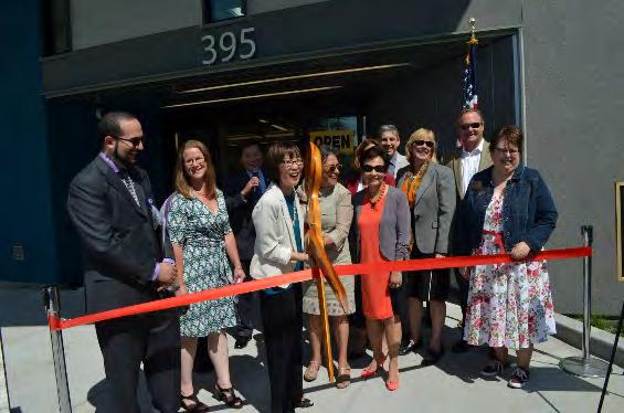Ribbon cutting and opening-day