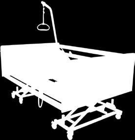 BARIATRIC CARE UP TO 300 KG A bed designed for heavier patients needs a sturdy, reinforced frame, and of course a larger sleeping area.