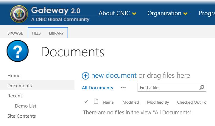 Upload a Document! There are two ways to upload a document.