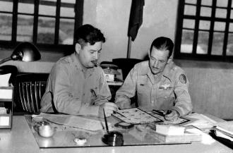 Cairo conference, Arnold in November 1943 had established XX Bomber Command to oversee B-29 training in the US. He placed Wolfe in command.
