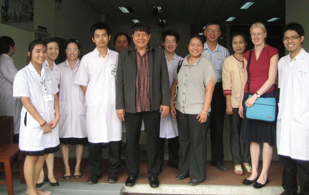 Chiang Mai, Thailand December 19, 2011 January 29, 2012, 6 week rotation Department of Family Medicine and Department of Pediatrics On my way towards the FM department, I focused on remembering the
